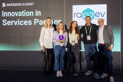 RapDev Wins Datadog Innovation in Services Award
